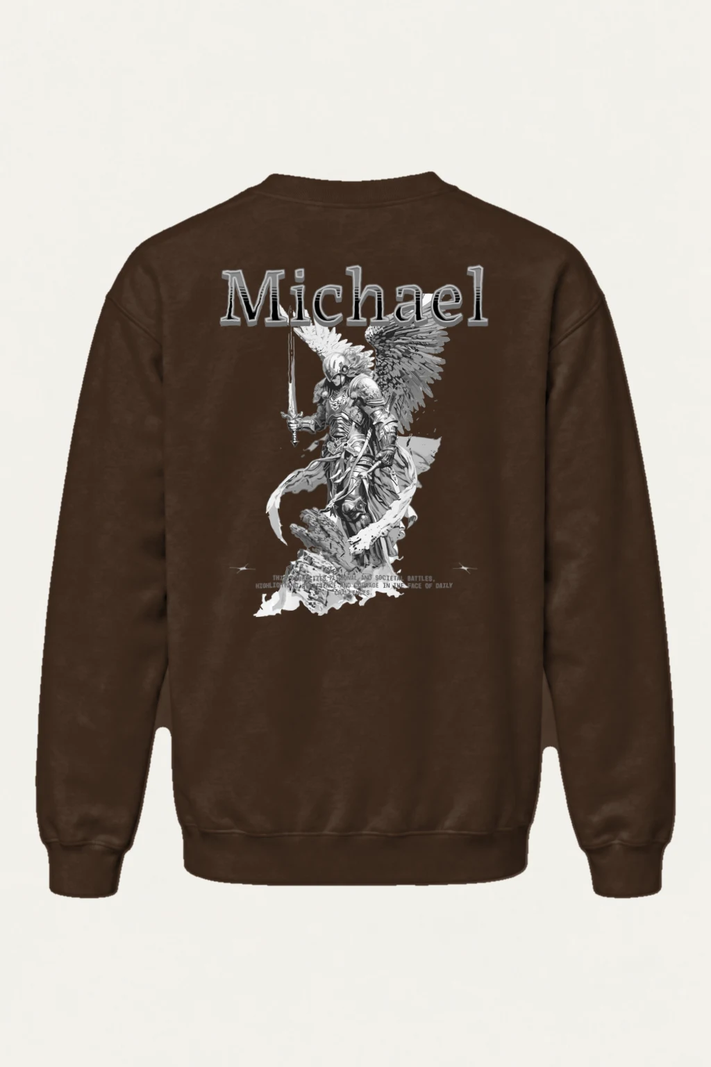 "Michael The Hero" Heavy Blend Unisex Crewneck Sweatshirt | Gildan 18000