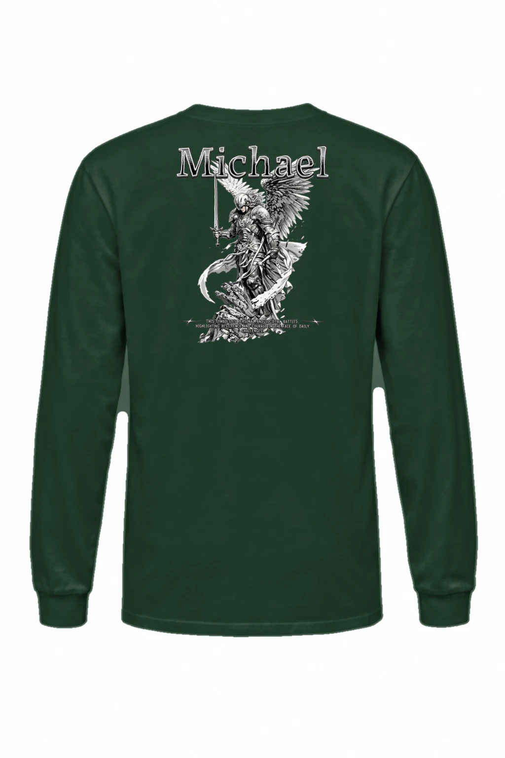 "Michael's Daily Battles" Unisex Longsleeve T-shirt | Gildan 2400