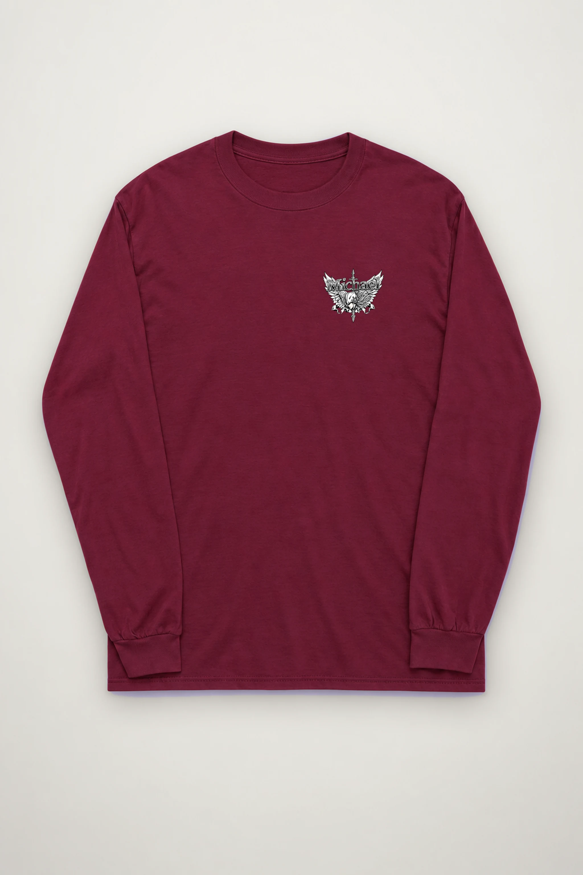 "Michael's Daily Battles" Unisex Longsleeve T-shirt
