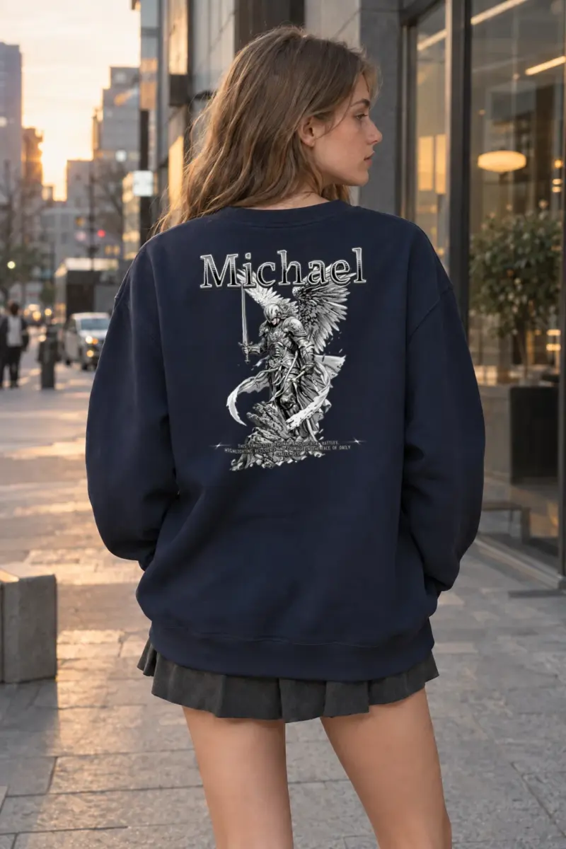 "Michael’s Resolve" Heavy Blend Unisex Crewneck Sweatshirt | Gildan 18000
