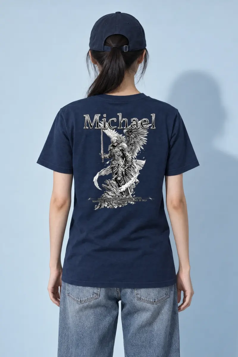 "Michael's Resolve" Heavyweight Unisex Crewneck T-shirt