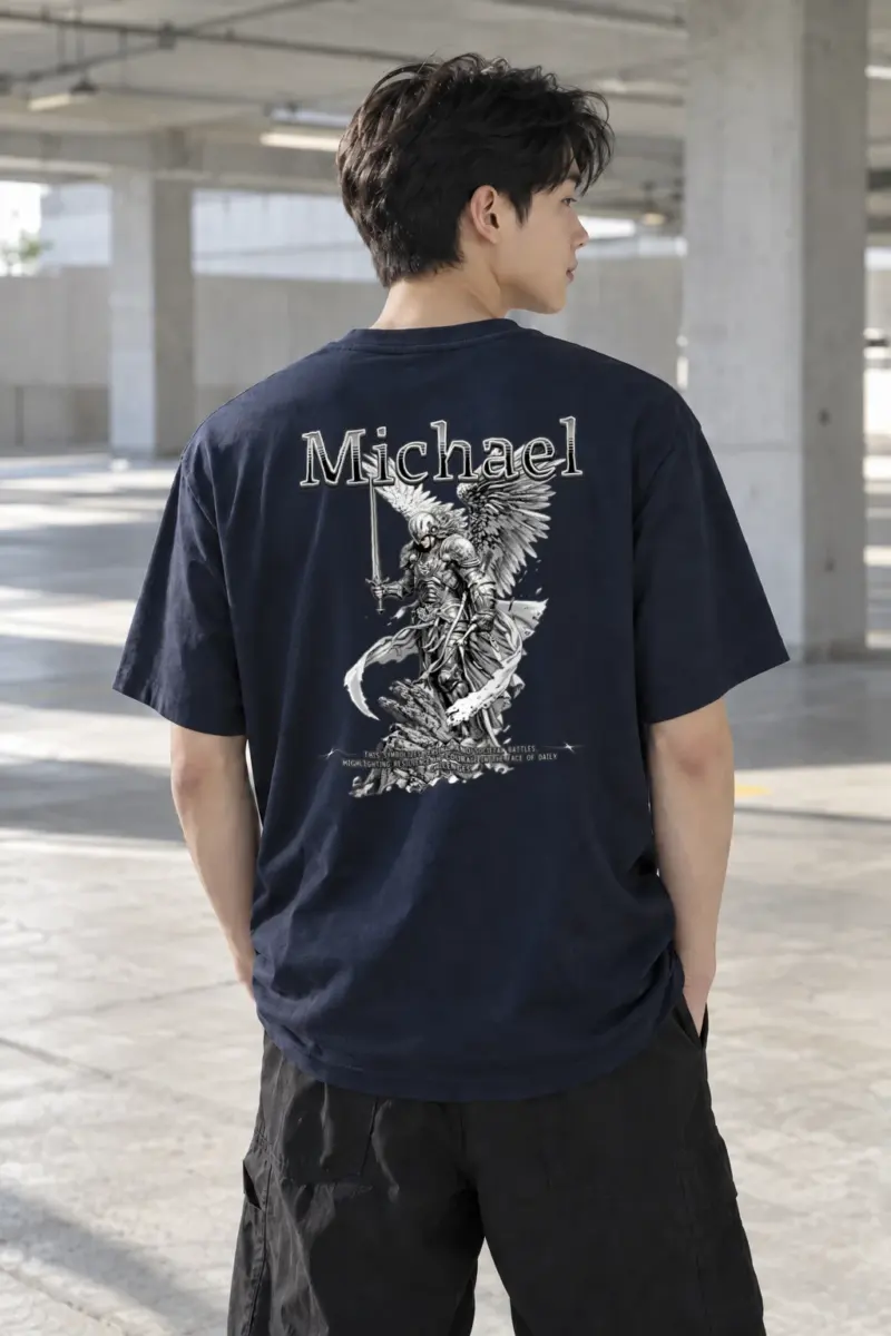 "Michael's Resolve" Heavyweight Unisex Crewneck T-shirt | Gildan 5000