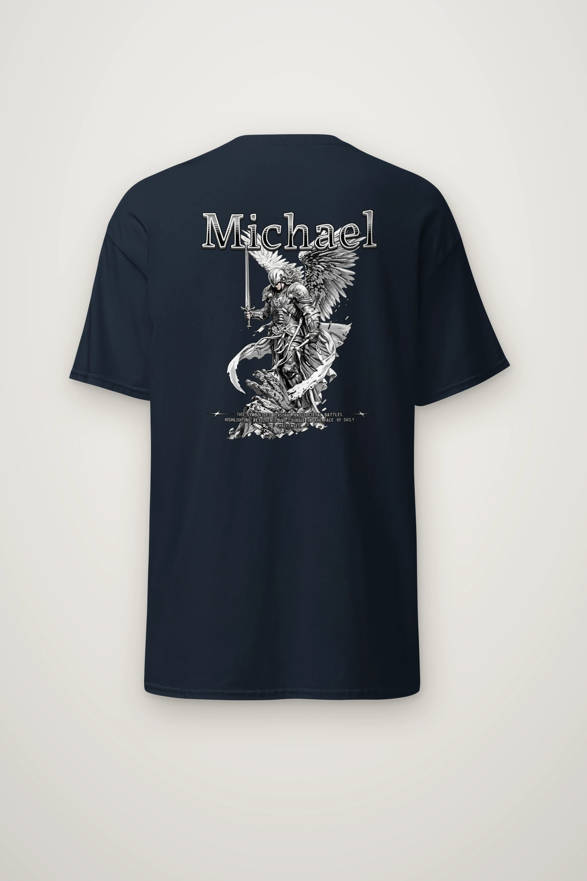 "Michael's Resolve" Heavyweight Unisex Crewneck T-shirt