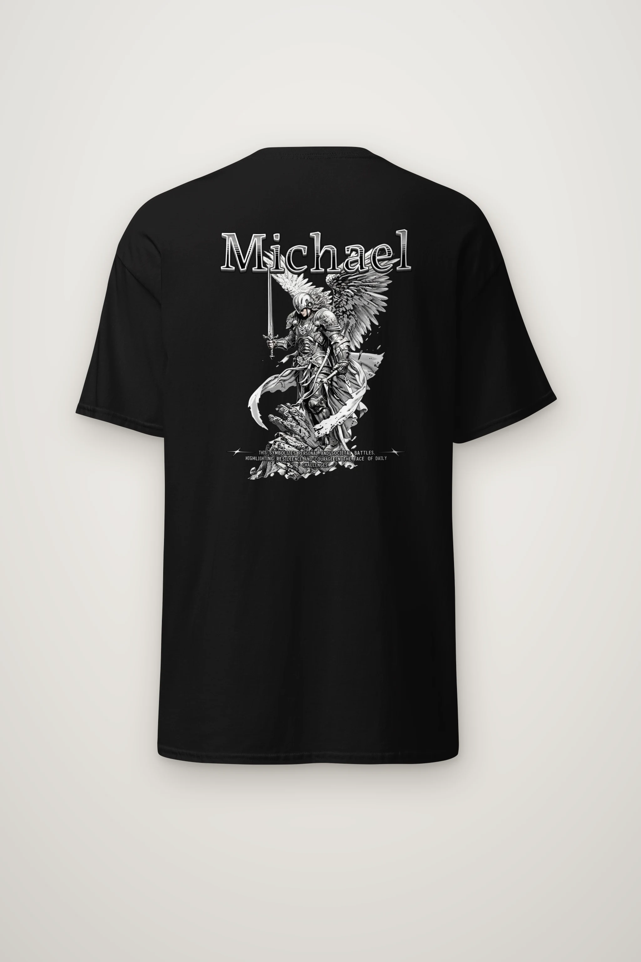 "Michael's Resolve" Heavyweight Unisex Crewneck T-shirt