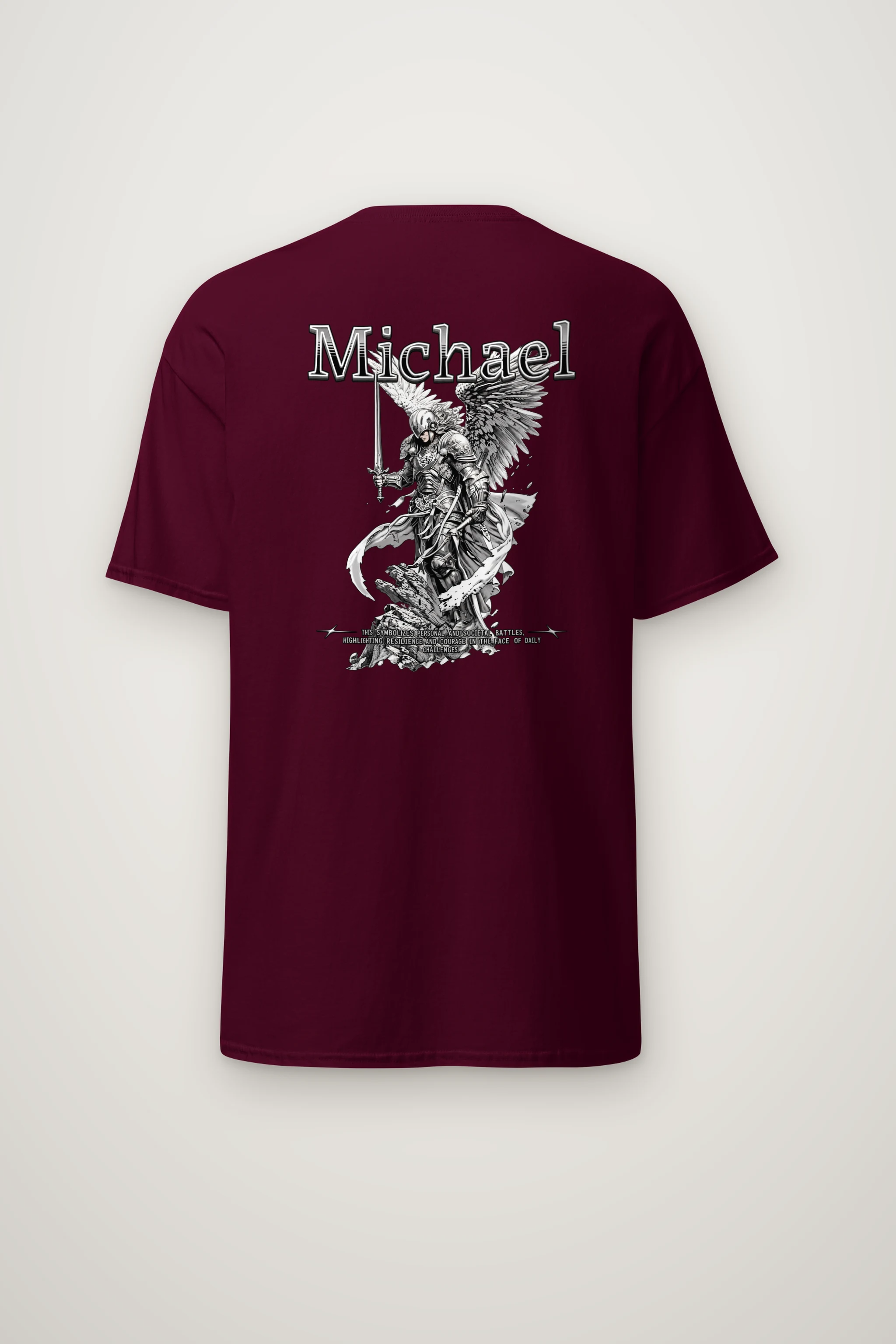 "Michael's Resolve" Heavyweight Unisex Crewneck T-shirt
