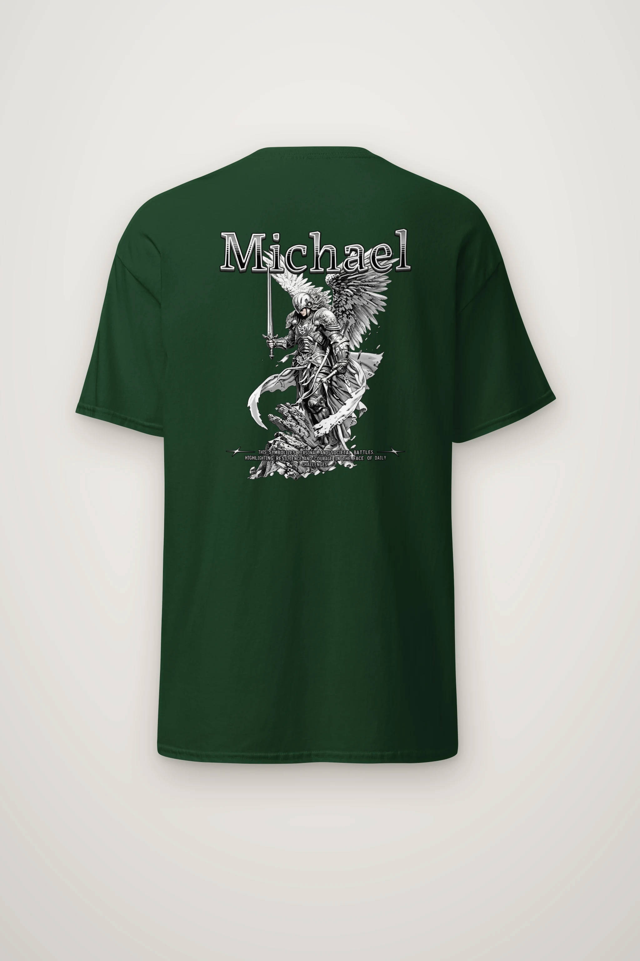 "Michael's Resolve" Heavyweight Unisex Crewneck T-shirt