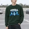 "Midnight Blue Trio" Heavy Blend Unisex Crewneck Sweatshirt