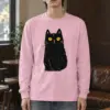 "Midnight Cat" Unisex Longsleeve T-shirt