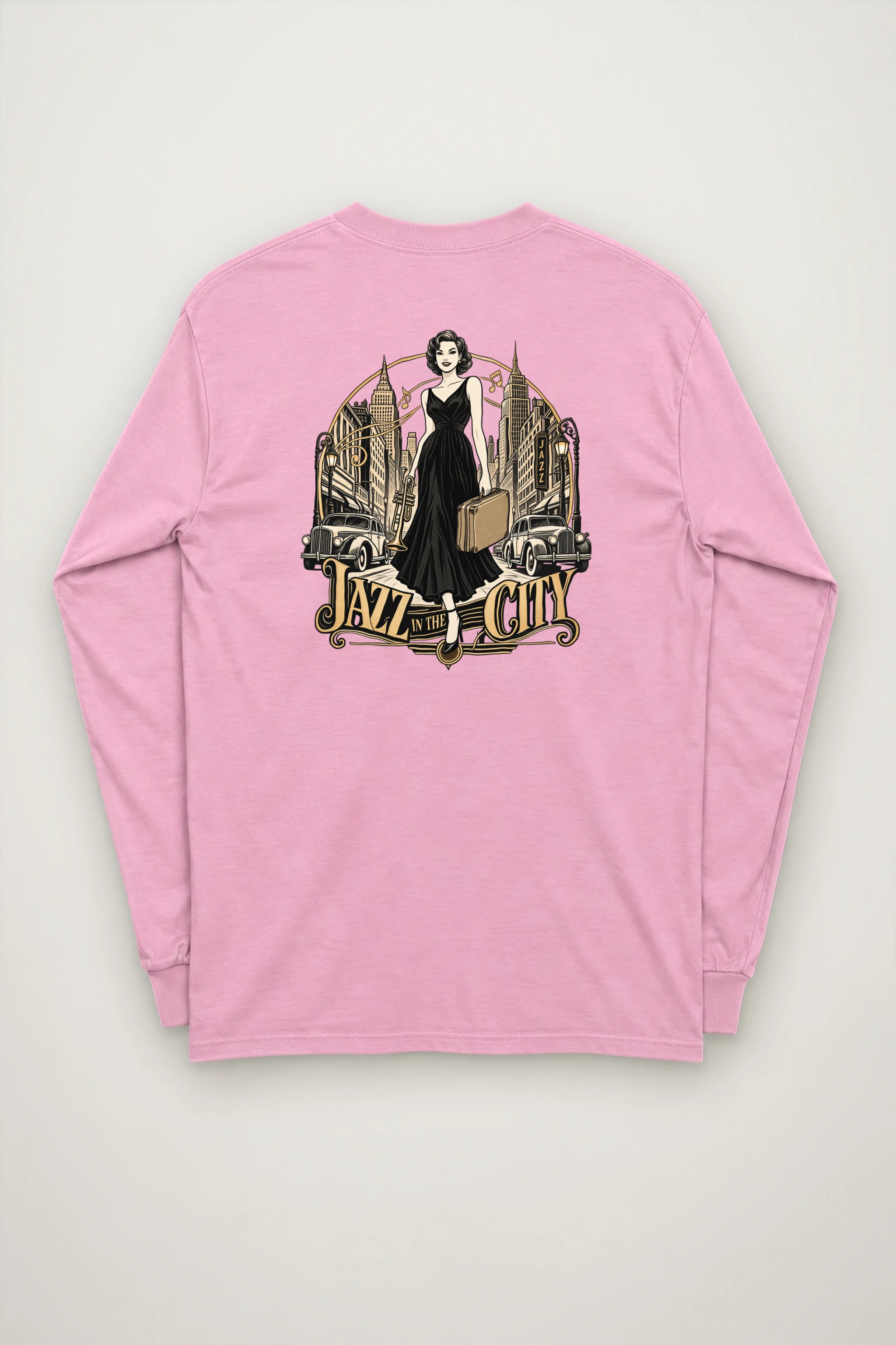 "Midnight Departure" Unisex Longsleeve T-shirt
