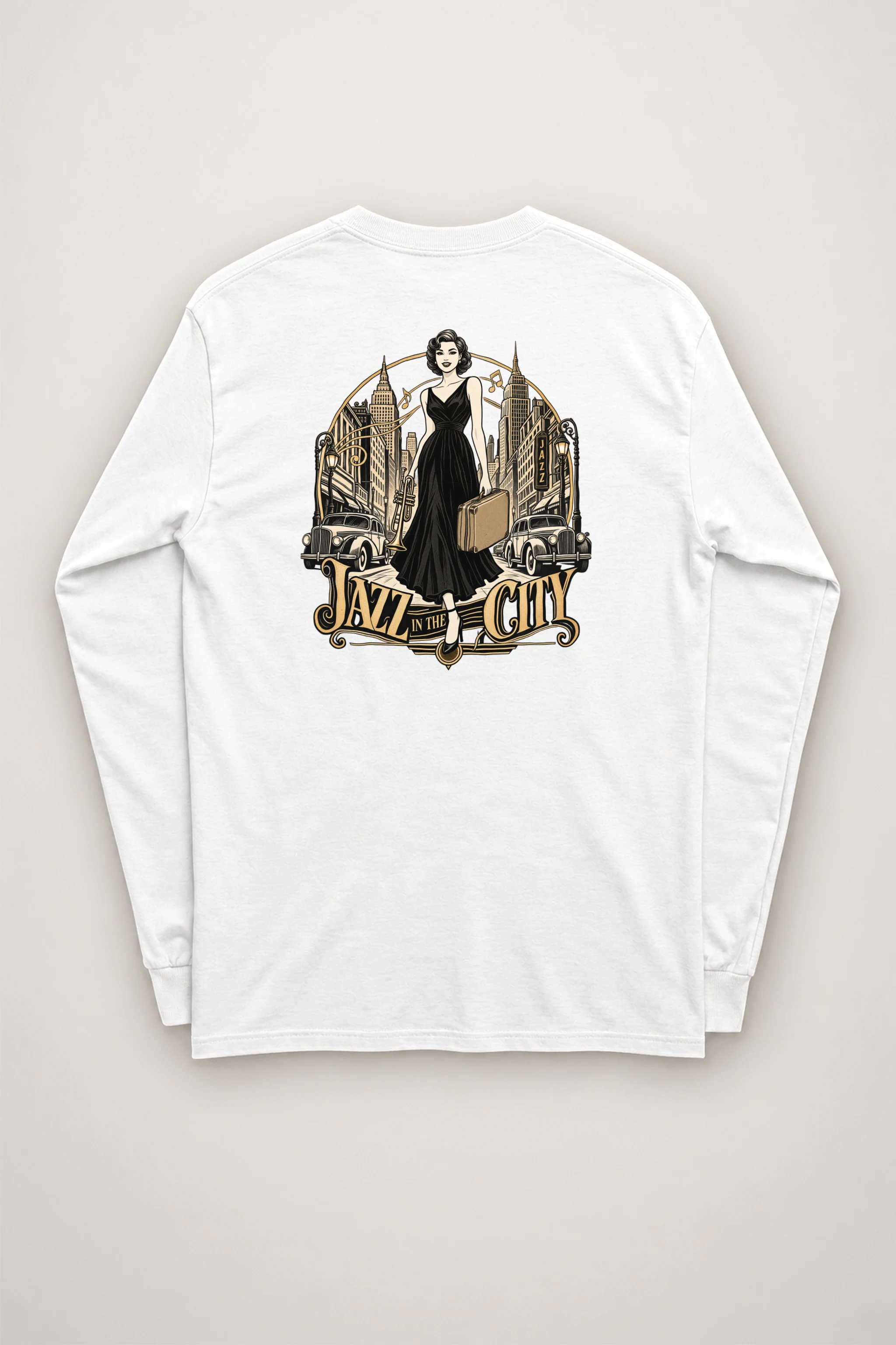 "Midnight Departure" Unisex Longsleeve T-shirt