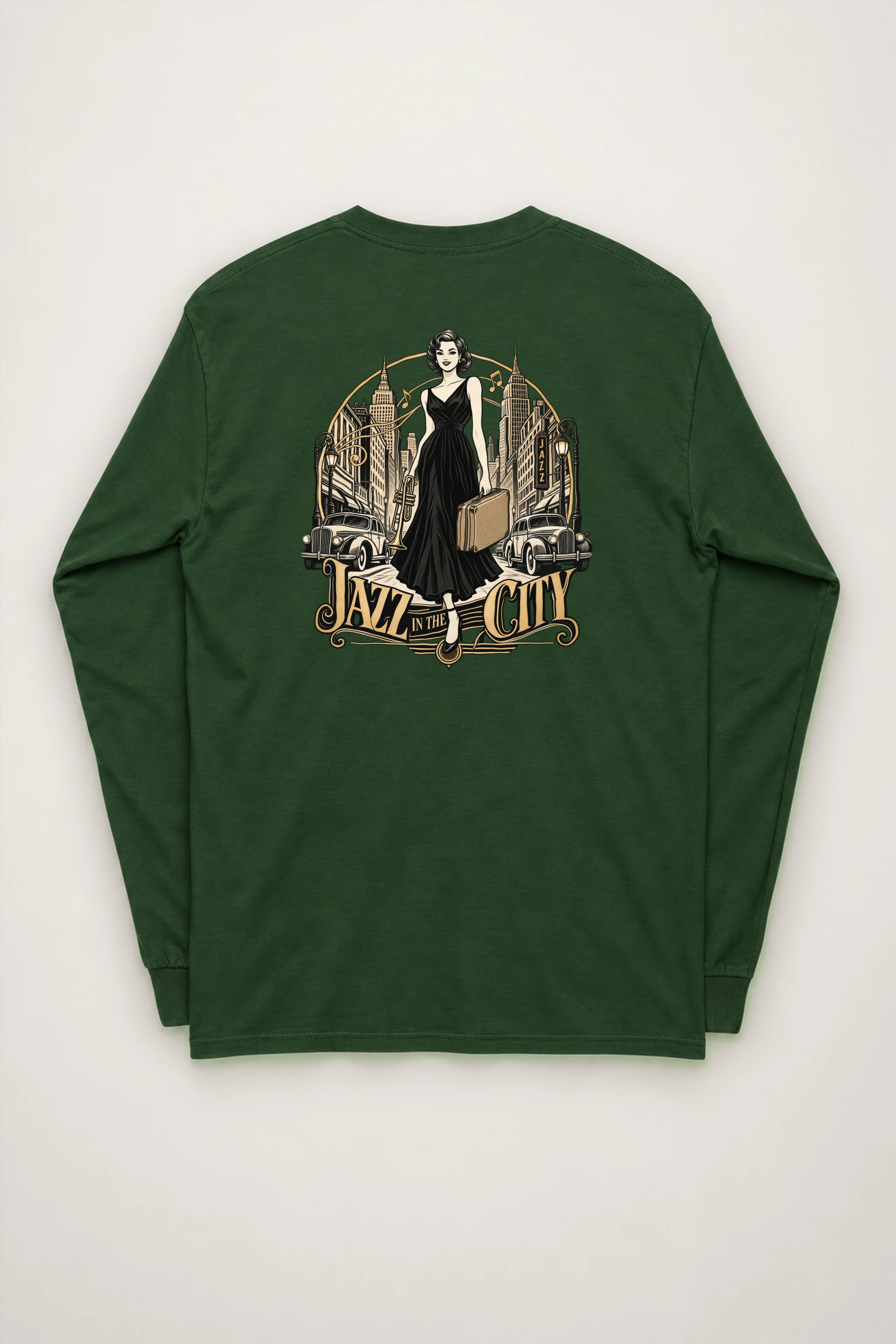 "Midnight Departure" Unisex Longsleeve T-shirt