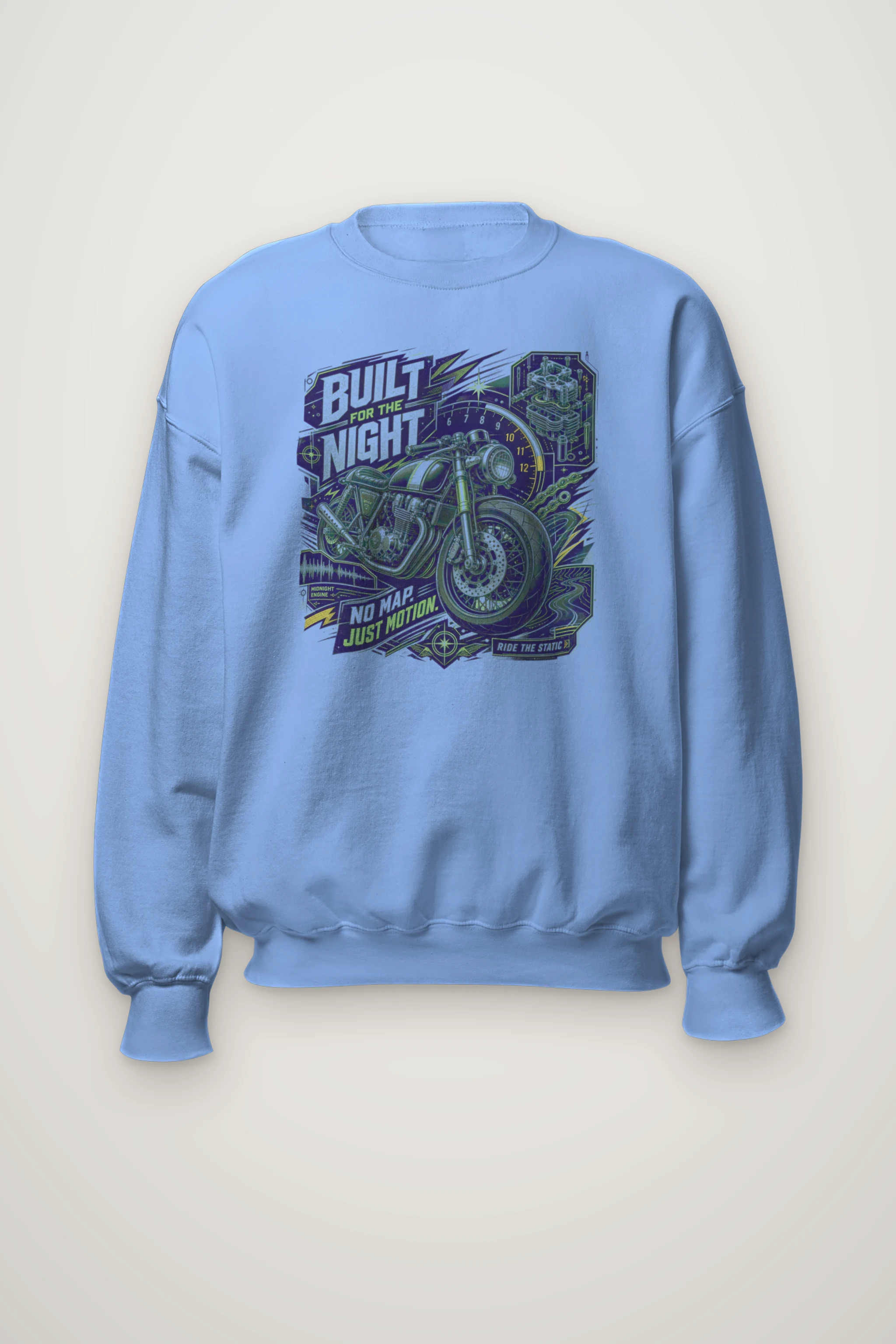"Midnight Engine" Heavy Blend Unisex Crewneck Sweatshirt