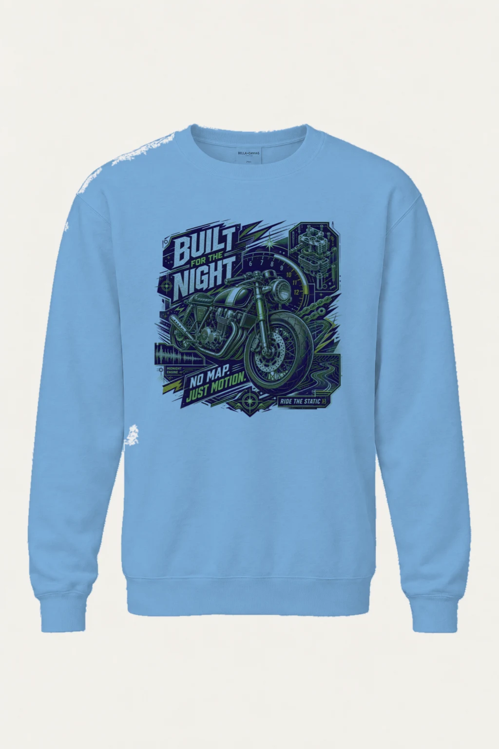 "Midnight Engine" Heavy Blend Unisex Crewneck Sweatshirt | Gildan 18000