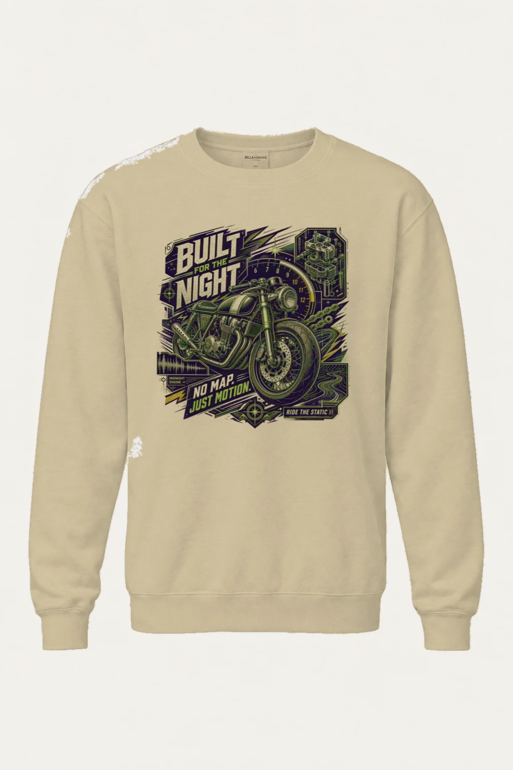 "Midnight Engine" Heavy Blend Unisex Crewneck Sweatshirt | Gildan 18000