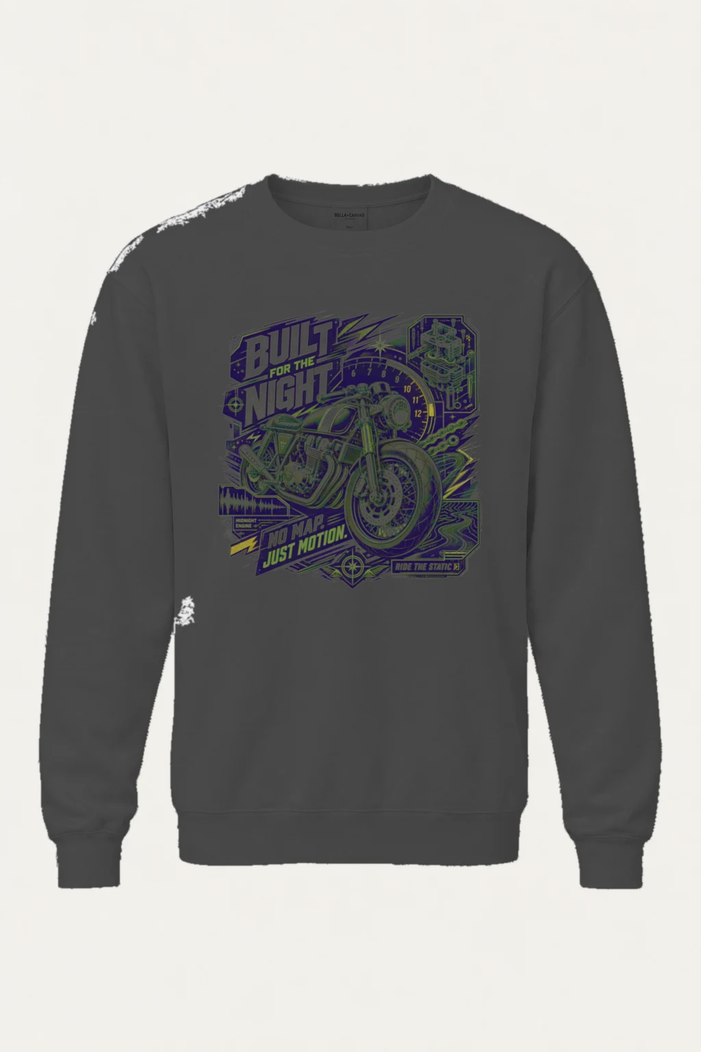 "Midnight Engine" Heavy Blend Unisex Crewneck Sweatshirt | Gildan 18000