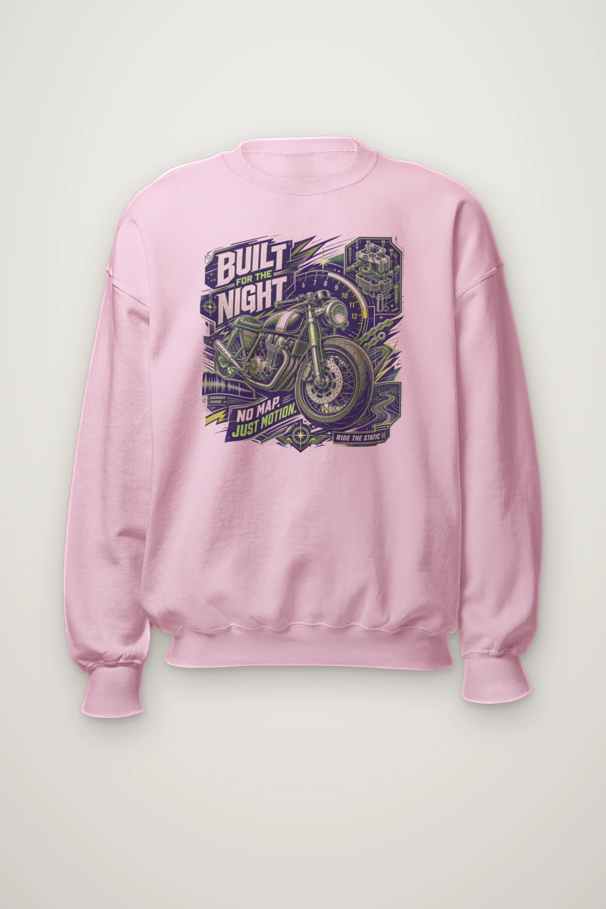 "Midnight Engine" Heavy Blend Unisex Crewneck Sweatshirt