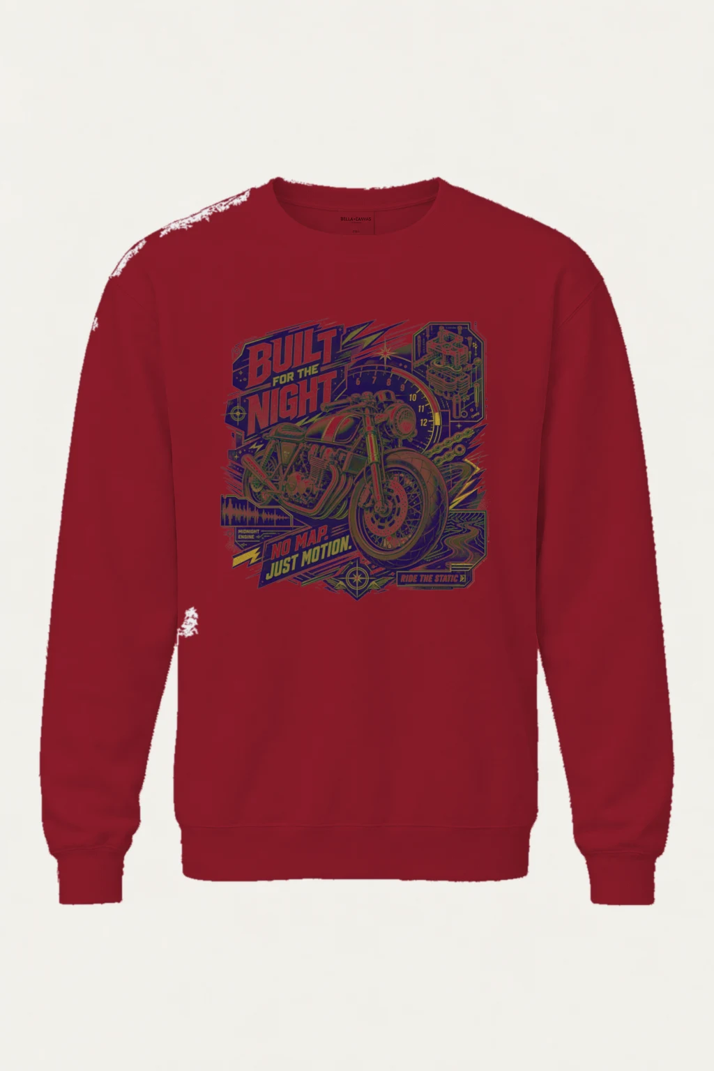 "Midnight Engine" Heavy Blend Unisex Crewneck Sweatshirt | Gildan 18000