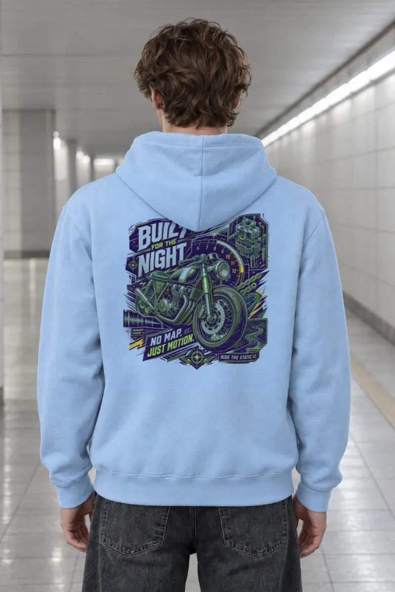 "Midnight Engine" Heavy Blend Unisex Pullover Hoodie