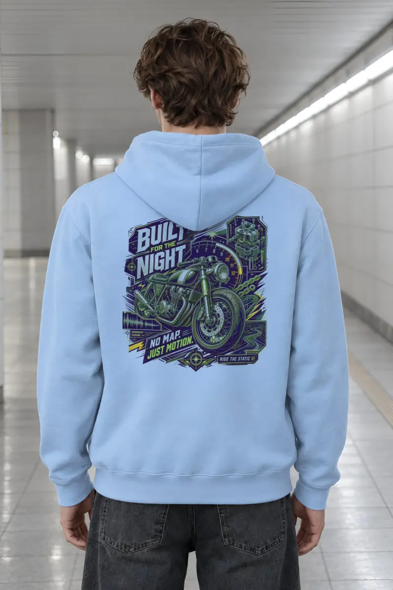 "Midnight Engine" Heavy Blend Unisex Pullover Hoodie