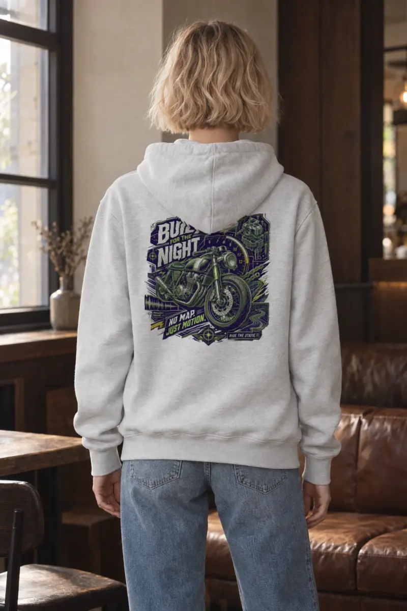 "Midnight Engine" Heavy Blend Unisex Pullover Hoodie