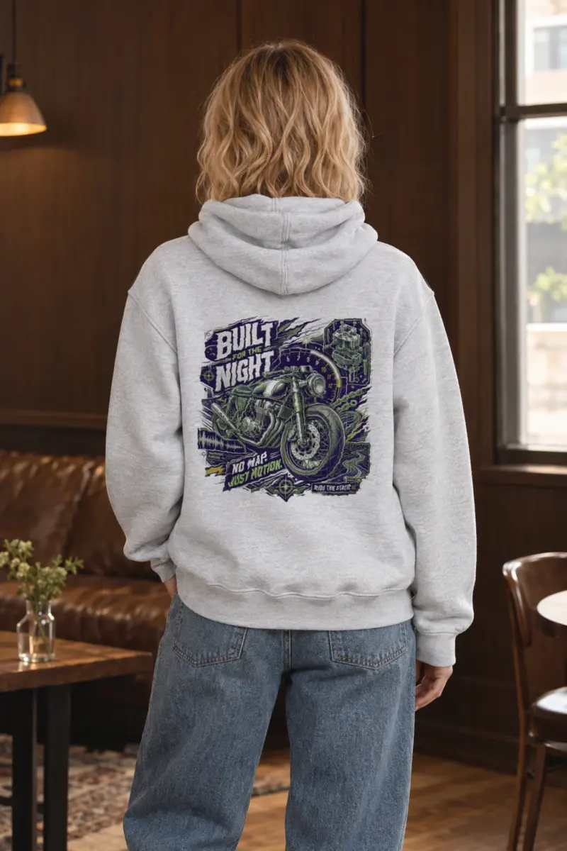 "Midnight Engine" Heavy Blend Unisex Pullover Hoodie