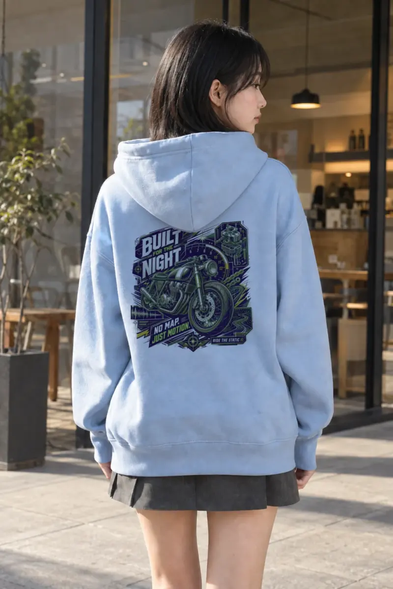 "Midnight Engine" Heavy Blend Unisex Pullover Hoodie | Gildan 18500