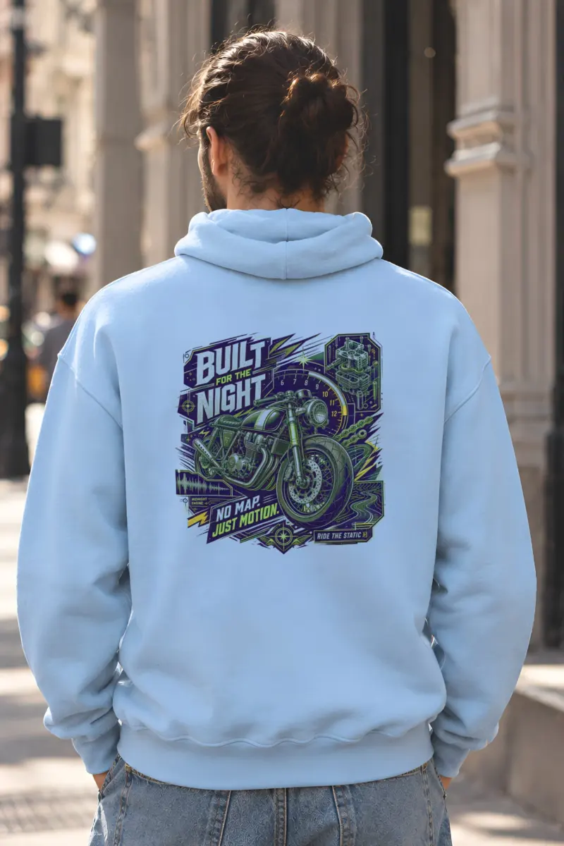 "Midnight Engine" Heavy Blend Unisex Pullover Hoodie