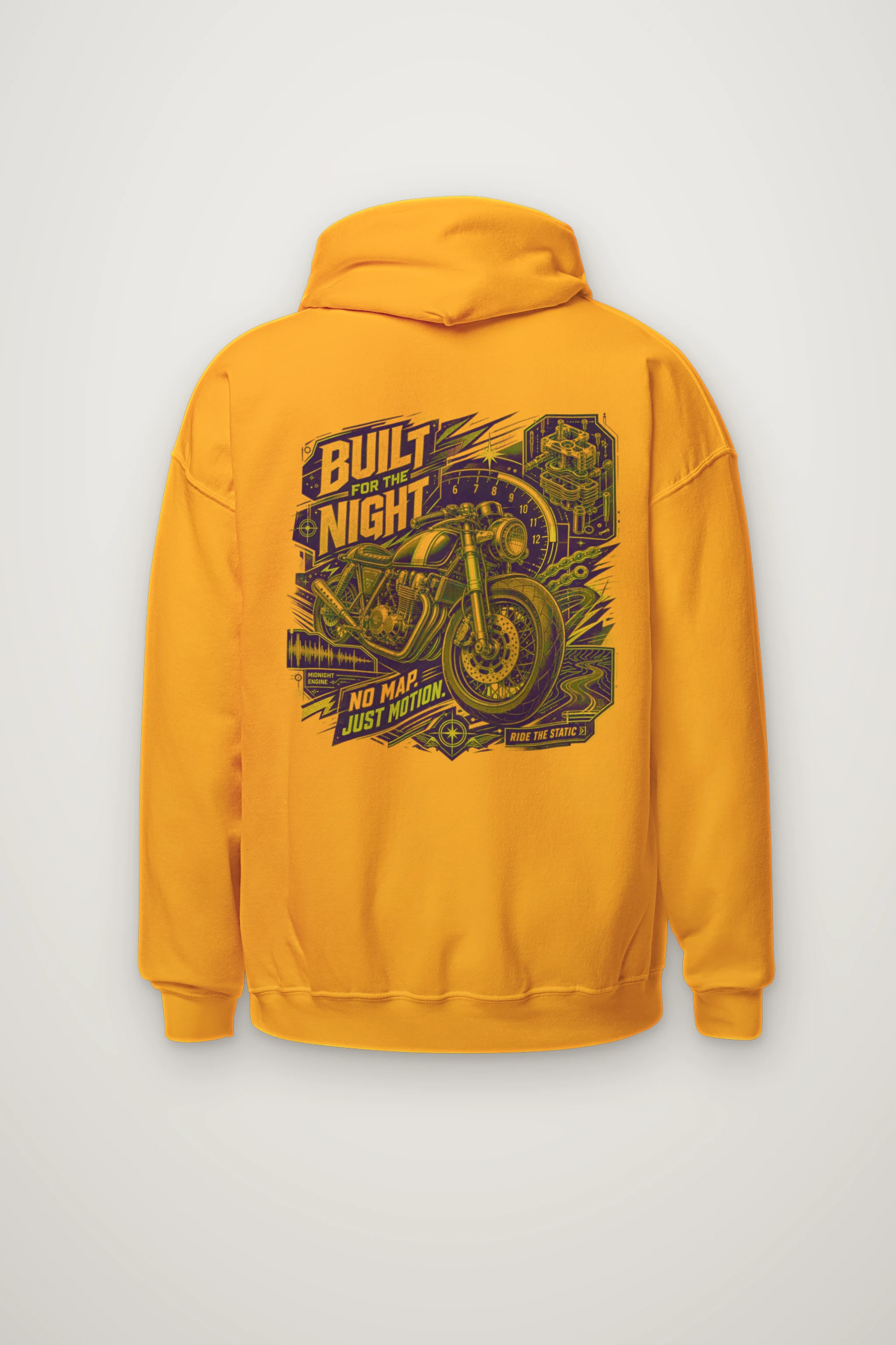"Midnight Engine" Heavy Blend Unisex Pullover Hoodie