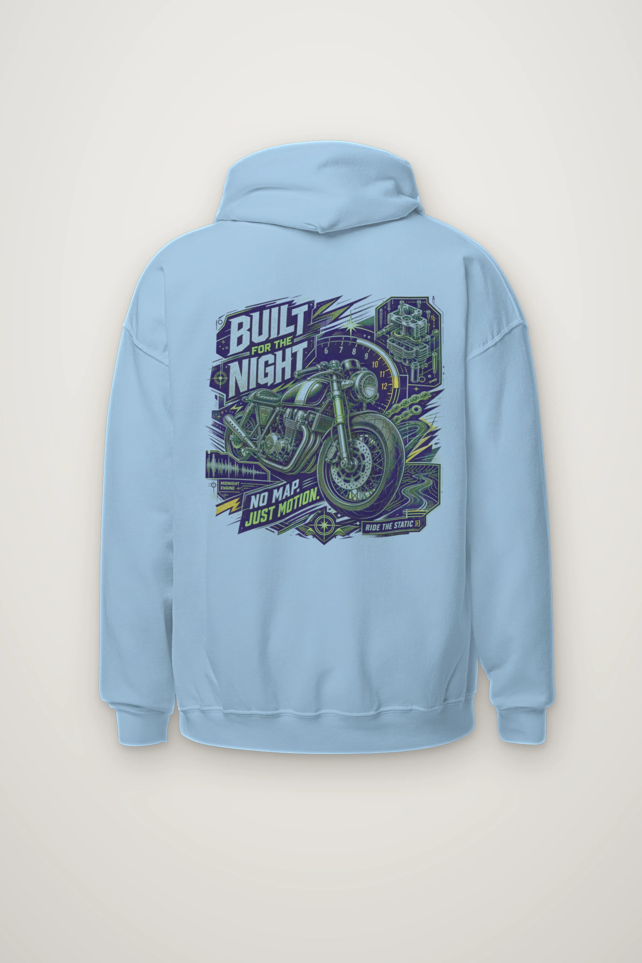 "Midnight Engine" Heavy Blend Unisex Pullover Hoodie