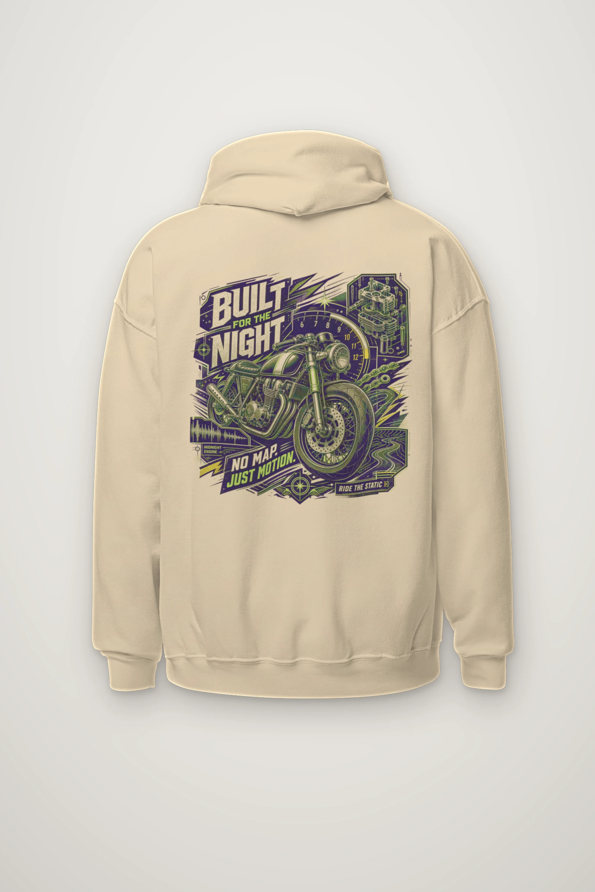 "Midnight Engine" Heavy Blend Unisex Pullover Hoodie