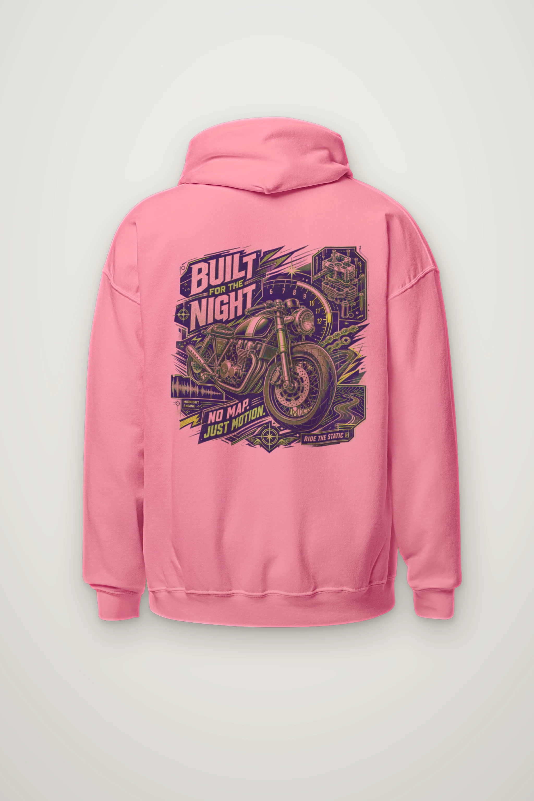 "Midnight Engine" Heavy Blend Unisex Pullover Hoodie