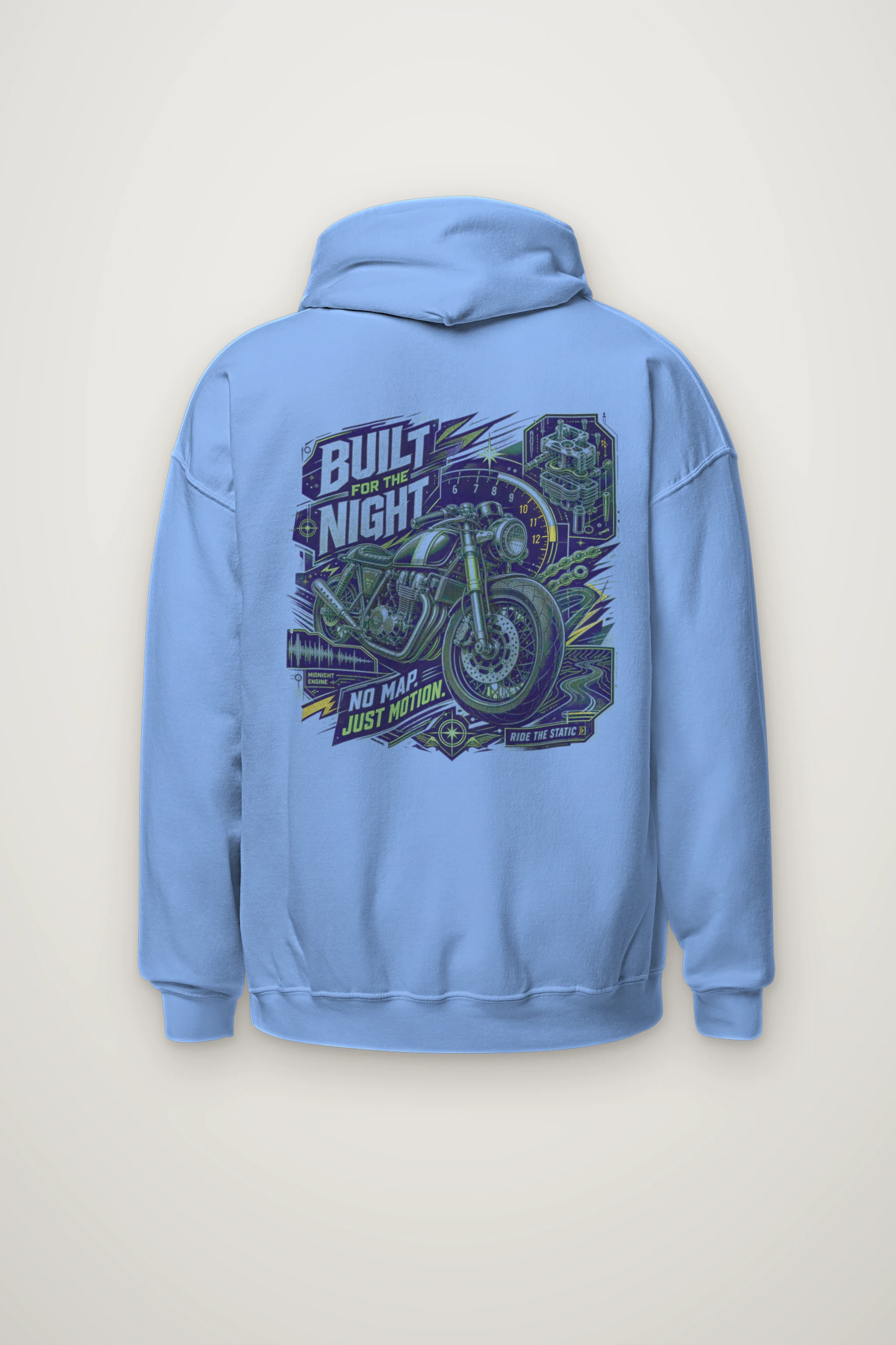 "Midnight Engine" Heavy Blend Unisex Pullover Hoodie