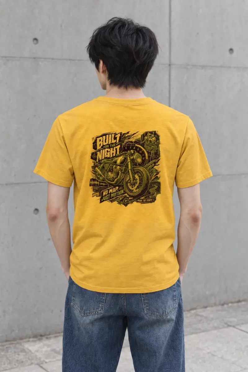 "Midnight Engine" Heavyweight Unisex Crewneck T-shirt