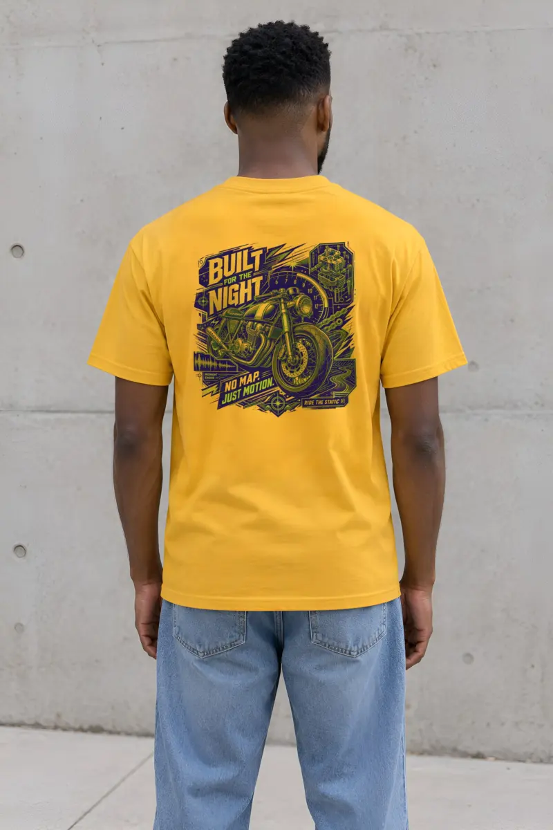 "Midnight Engine" Heavyweight Unisex Crewneck T-shirt