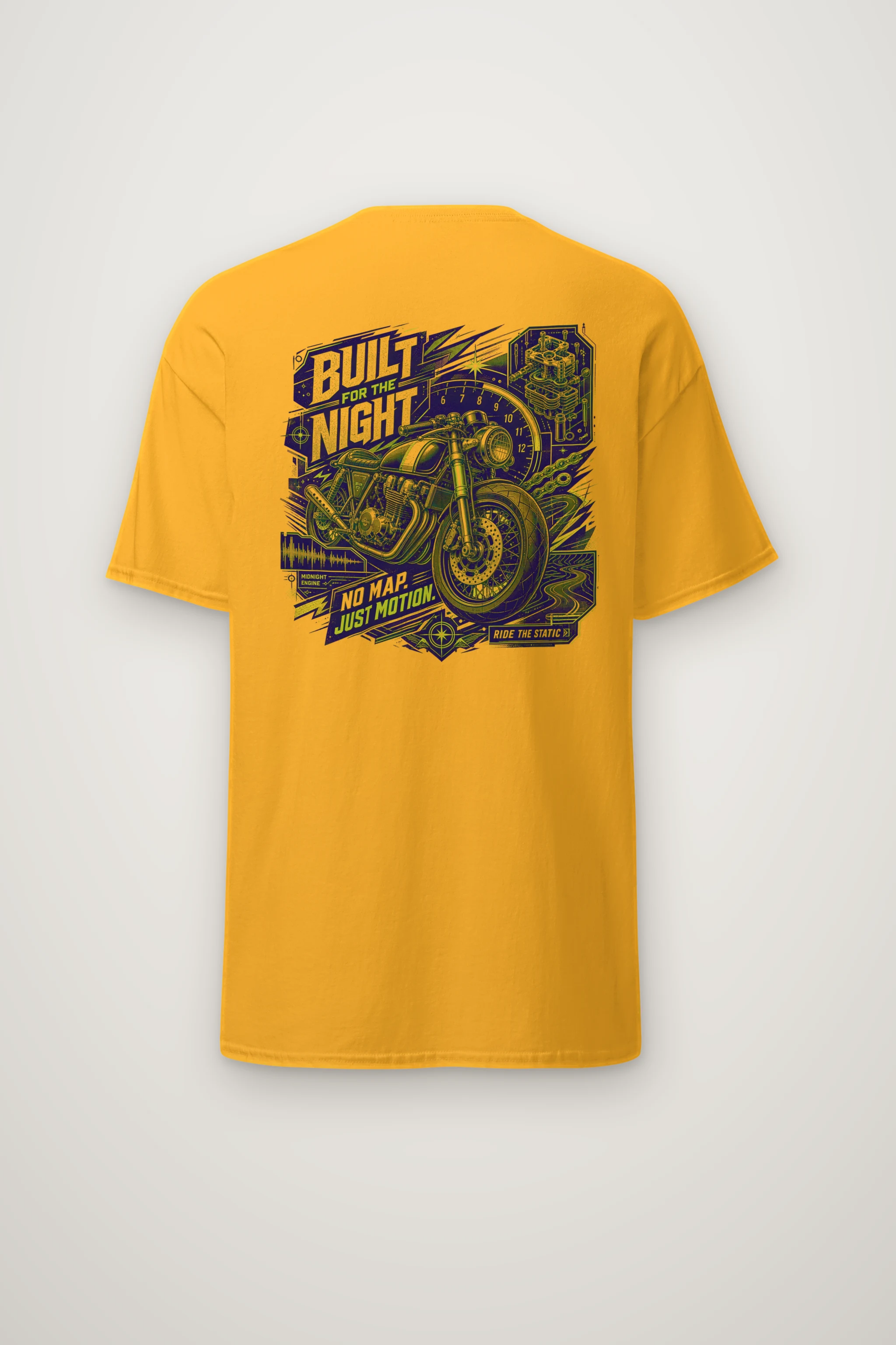 "Midnight Engine" Heavyweight Unisex Crewneck T-shirt