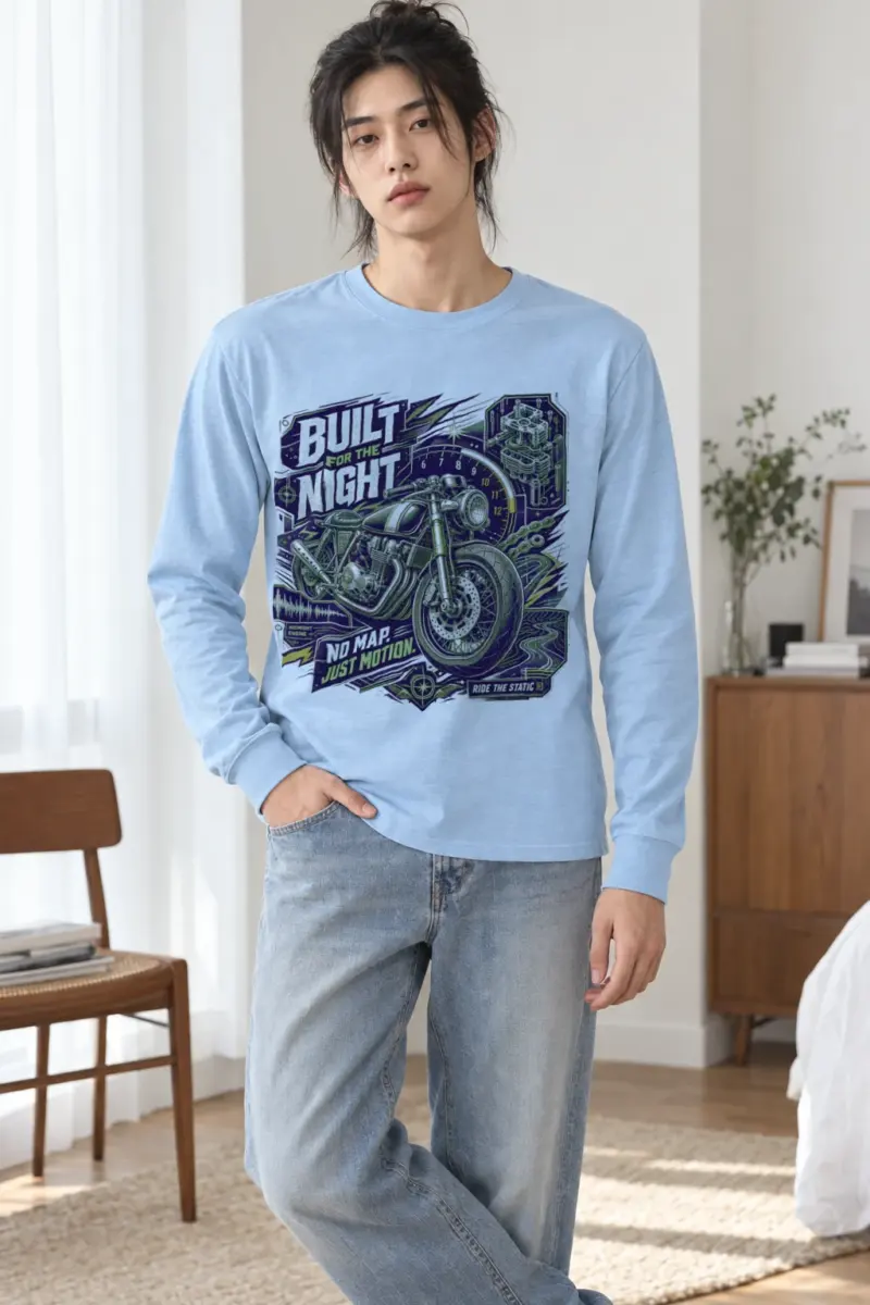 "Midnight Engine" Unisex Longsleeve T-shirt