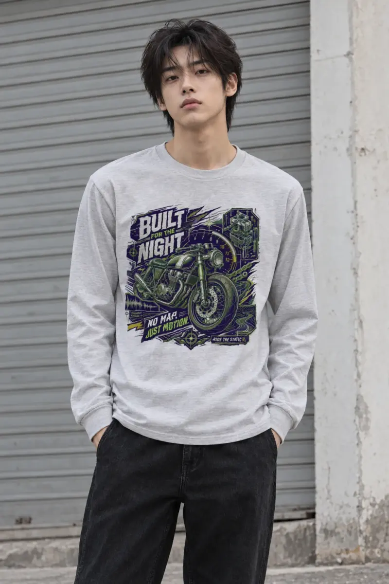 "Midnight Engine" Unisex Longsleeve T-shirt