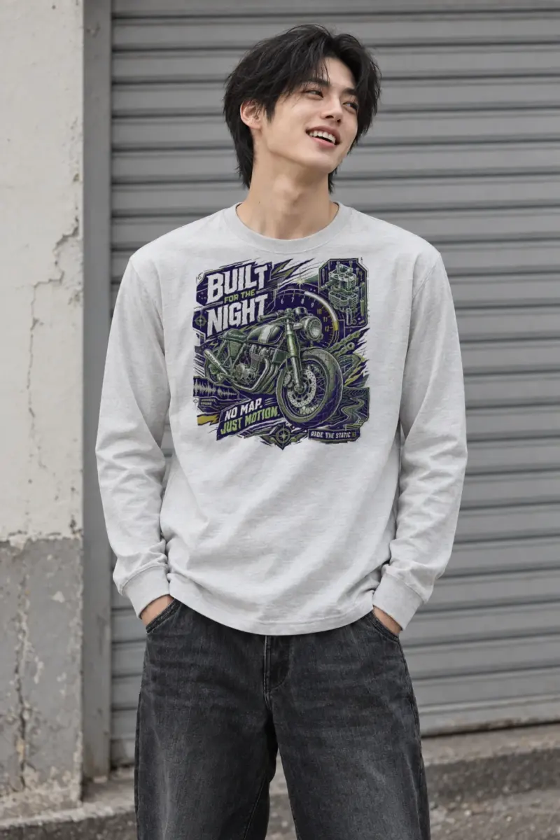 "Midnight Engine" Unisex Longsleeve T-shirt