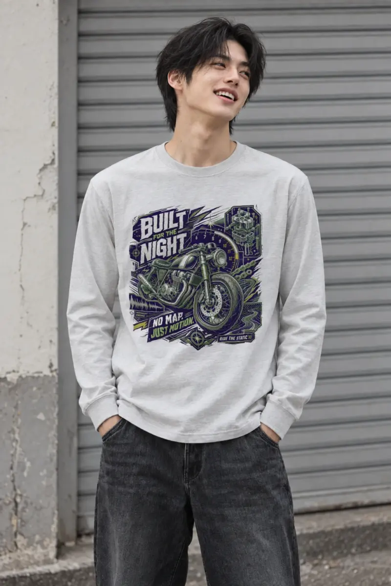 "Midnight Engine" Unisex Longsleeve T-shirt