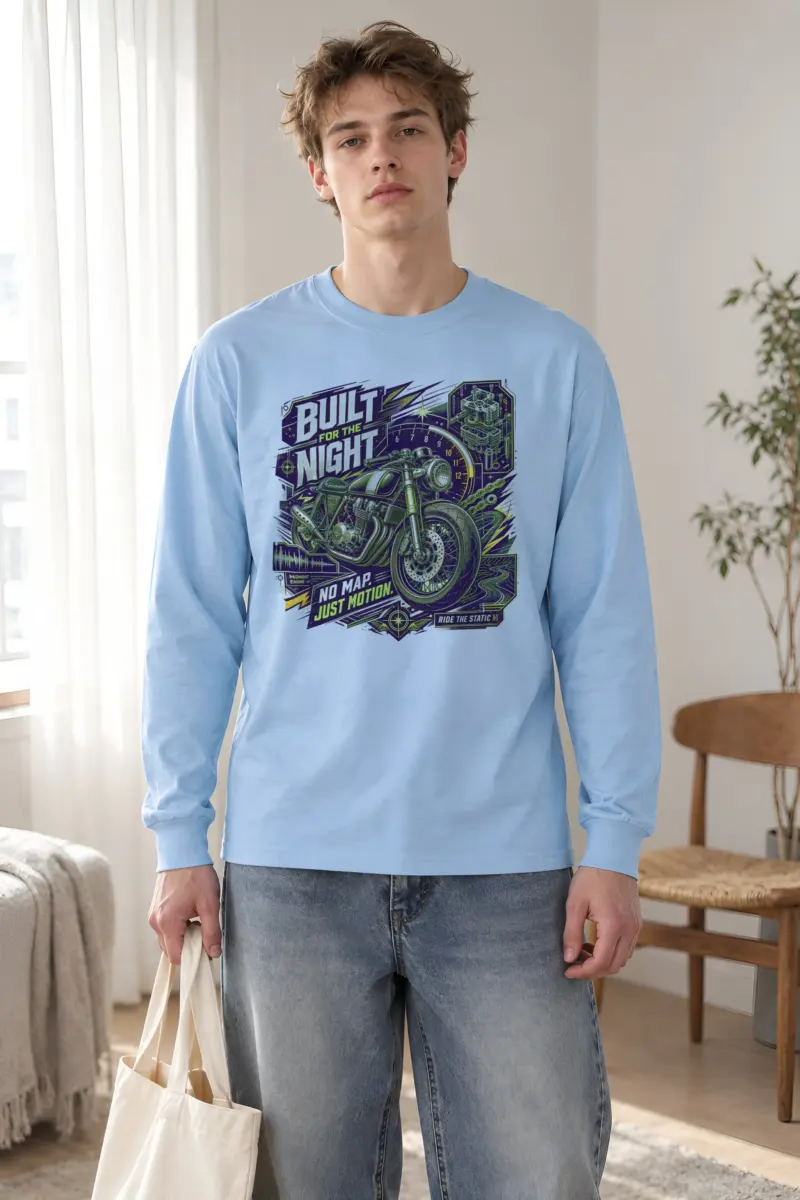 "Midnight Engine" Unisex Longsleeve T-shirt