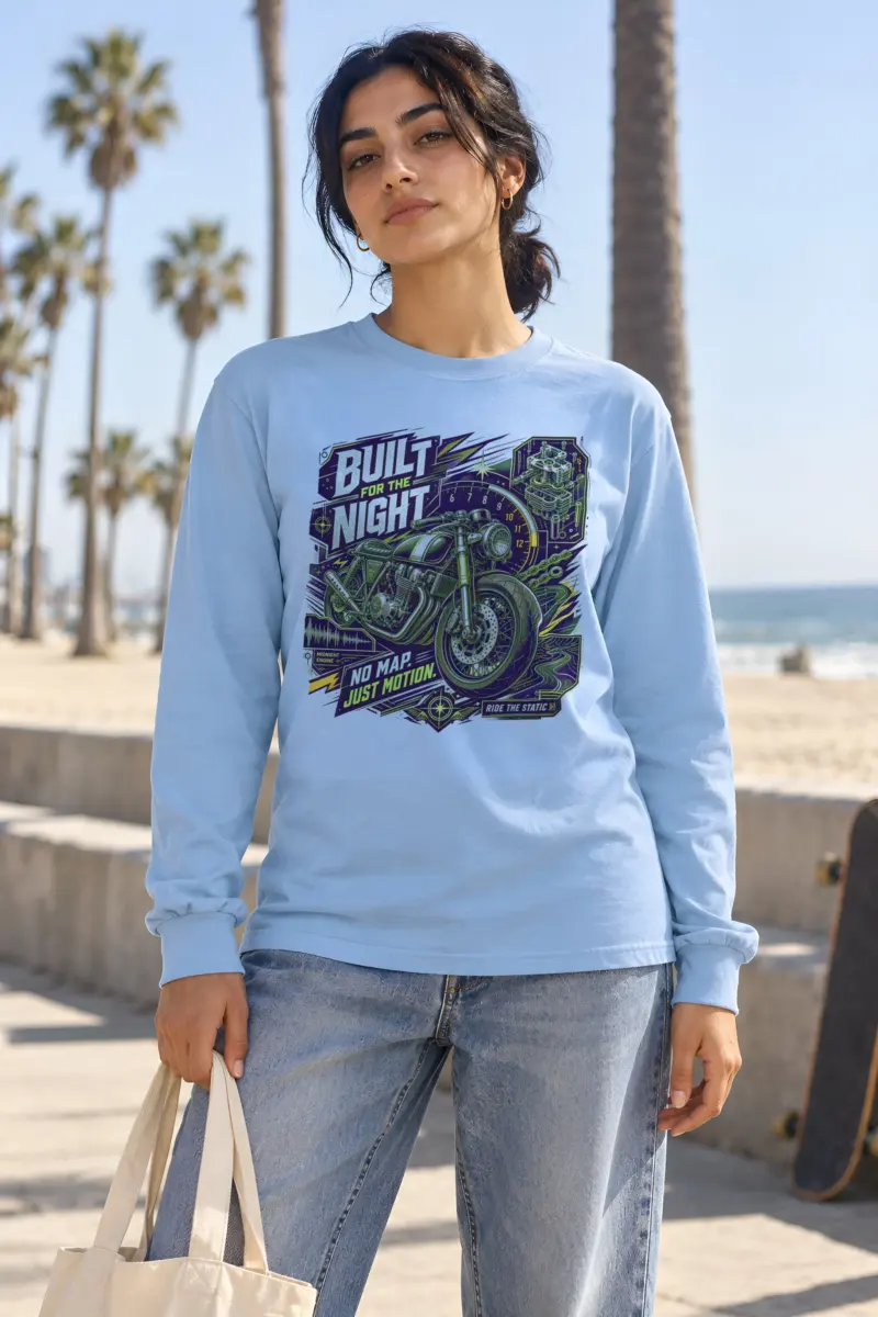 "Midnight Engine" Unisex Longsleeve T-shirt