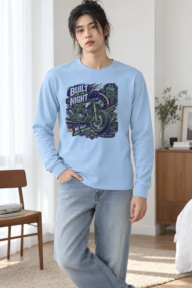 "Midnight Engine" Unisex Longsleeve T-shirt
