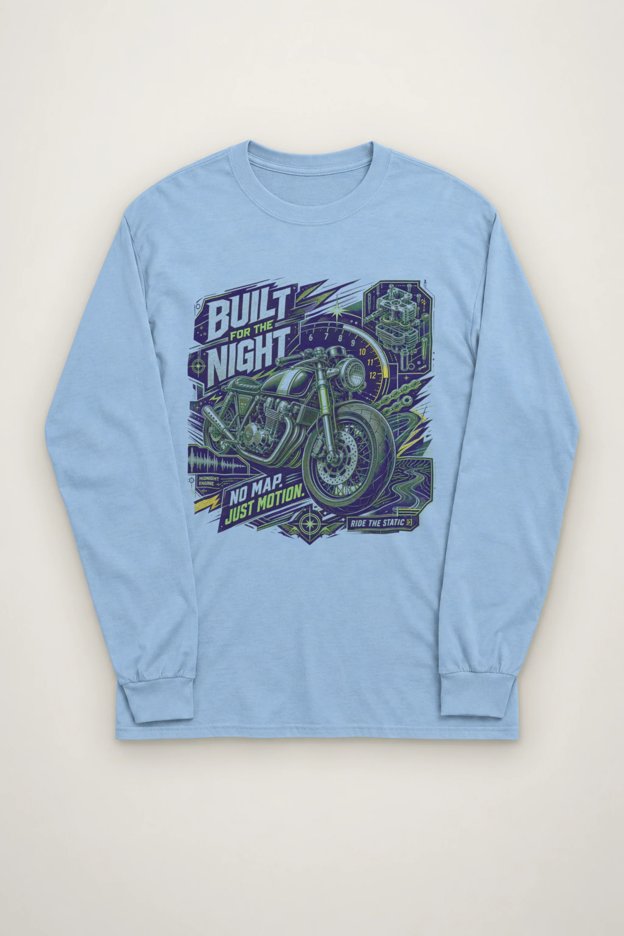 "Midnight Engine" Unisex Longsleeve T-shirt