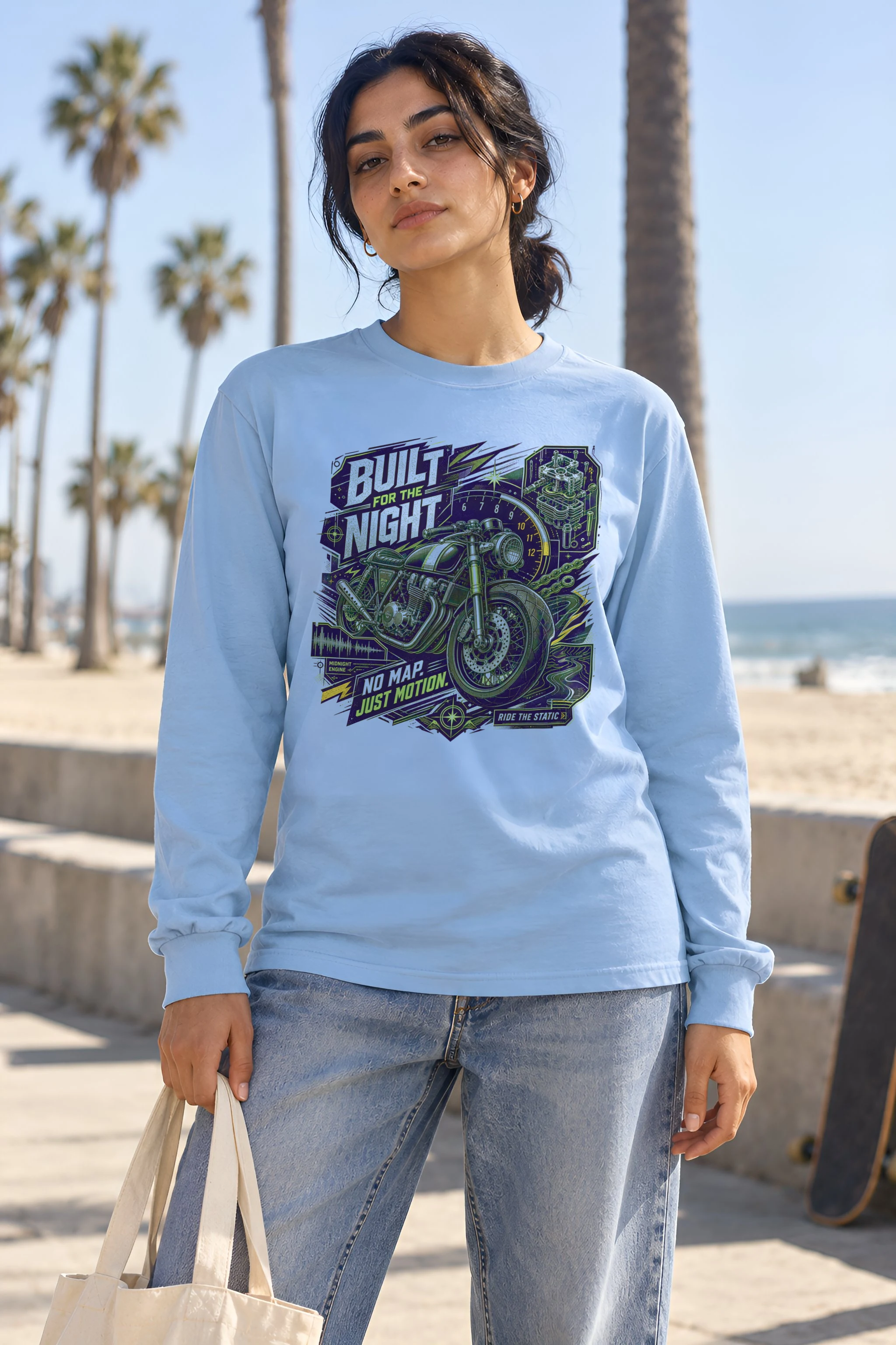 "Midnight Engine" Unisex Longsleeve T-shirt