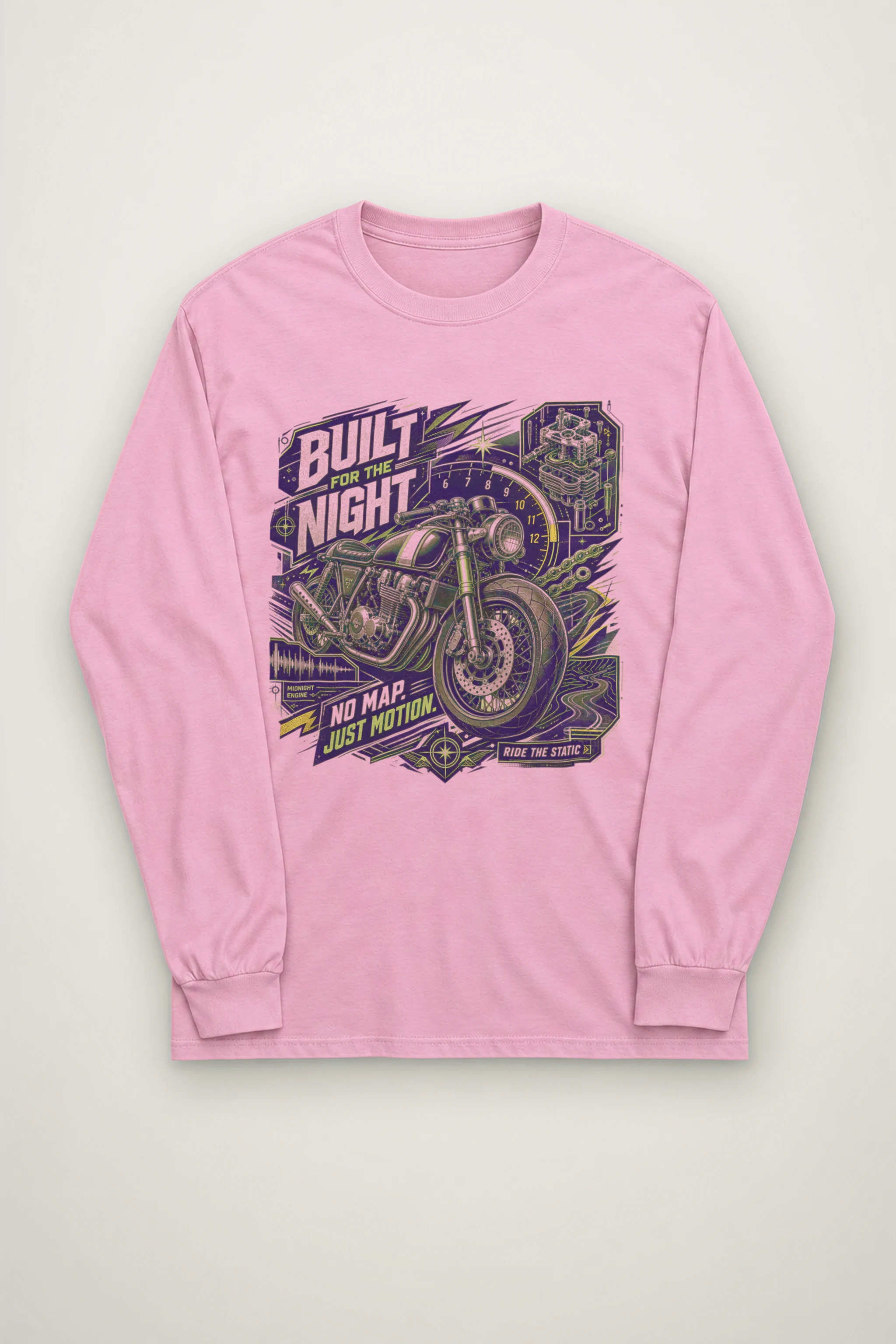 "Midnight Engine" Unisex Longsleeve T-shirt
