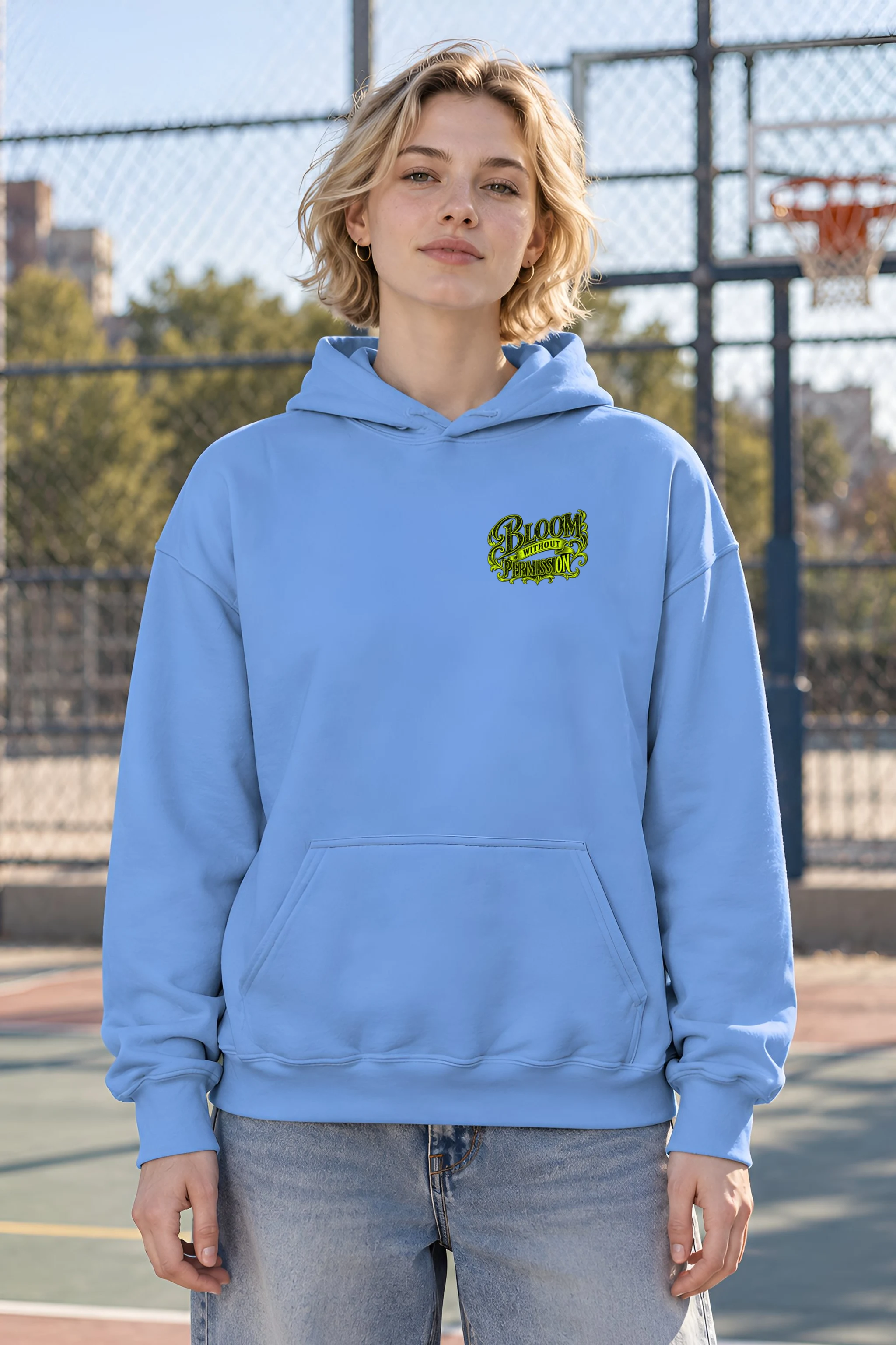 "Midnight Florist" 1 Pullover Hoodie