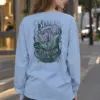 "Midnight Florist" Unisex Longsleeve T-shirt | Gildan 2400