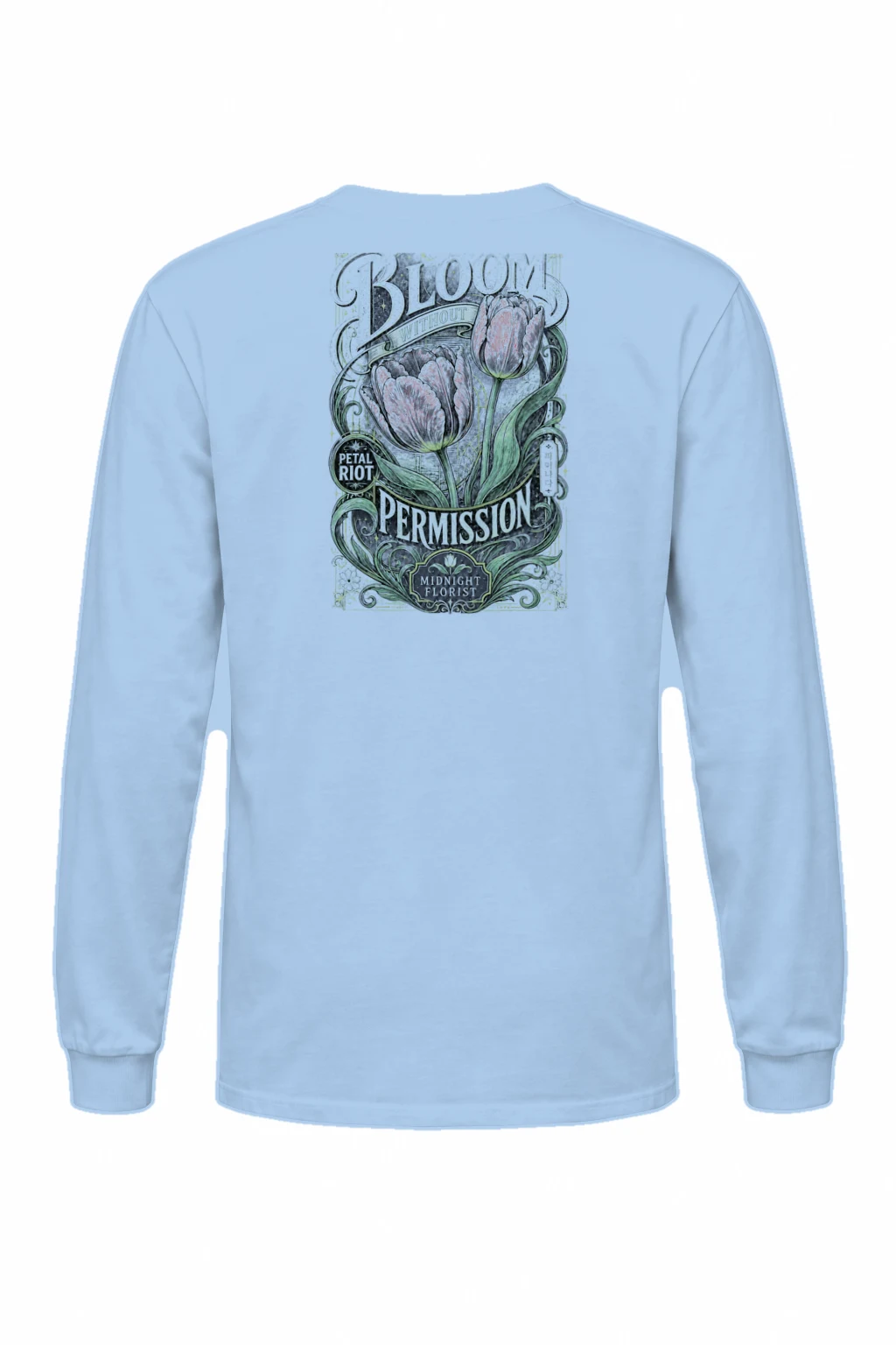 "Midnight Florist" Unisex Longsleeve T-shirt | Gildan 2400