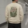 "Midnight Florist" Unisex Sponge Fleece Crewneck Sweatshirt | Bella + Canvas 3901