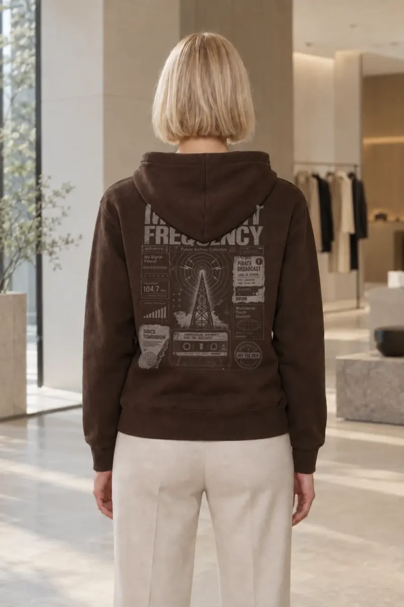 "Midnight Frequency" Heavy Blend Unisex Pullover Hoodie | Gildan 18500